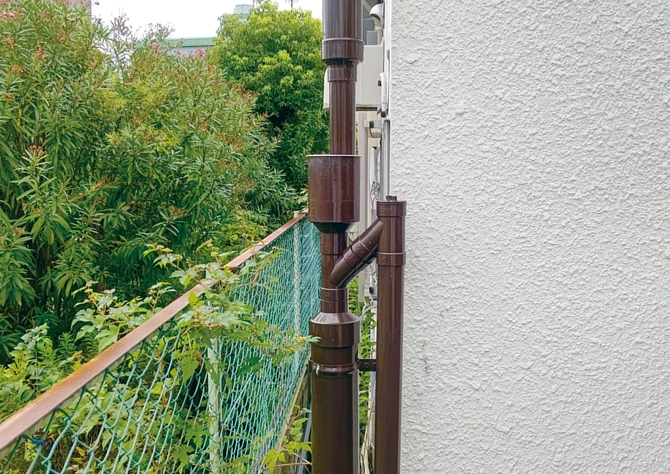 初期雨水カット取水器